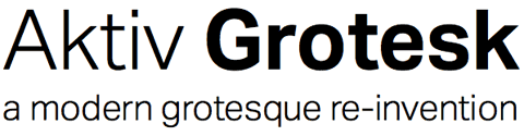 DaMa Aktiv Grotesk font family