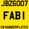 CW Numberplates