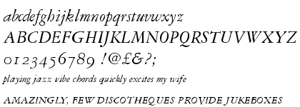 Garamond™ 3 Italic OsF