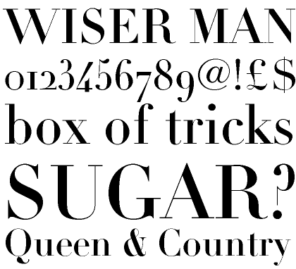 Linotype Didot™ Headline Roman OsF