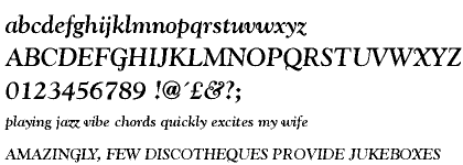 Goudy™ Bold Italic