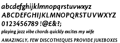 Cronos™ Pro Bold Italic Caption