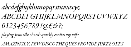 Garamond Premier Pro Medium Italic Display