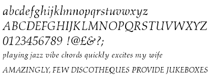 Aldus™ Italic