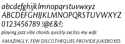 Cronos™ Pro Italic Subhead