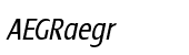 Dialog&trade; Condensed Italic