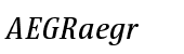 Floris Text Regular Italic