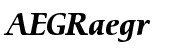 ITC Cerigo&trade; Bold Italic