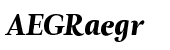 Magneta Black Italic