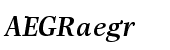 Really&trade; No 2 Pro W1G Semi Bold Italic