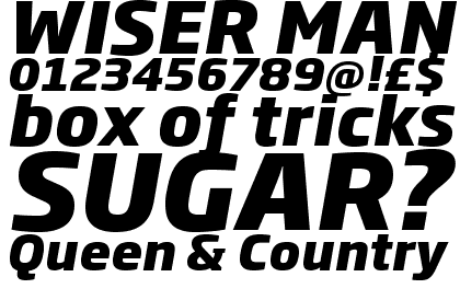 Soho™ Gothic Pro Extra Bold Italic