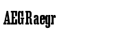 Egyptienne Medium Condensed (D)