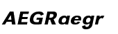 Grotesk URW Medium Wide Oblique