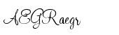 Mahogany Script