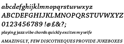 Chaparral™ Pro Semibold Italic Caption