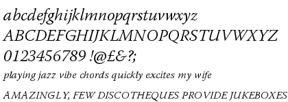 Warnock™ Pro Light Italic