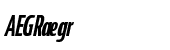 Coegit Compressed Medium Italic