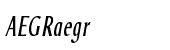 Odense&trade; Compressed Italic