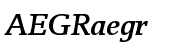 Breughel&trade; Com 66 Bold Italic