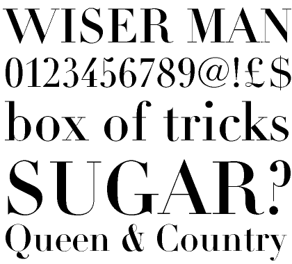 Linotype Didot™ Headline Roman