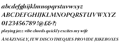 Warnock™ Pro Bold Italic Display