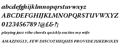 Warnock™ Pro Bold Italic