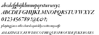 Garamond Premier Pro Semibold Italic Display