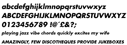 Futura™ Bold Oblique