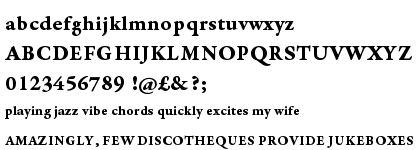 Garamond Premier Pro Bold Caption