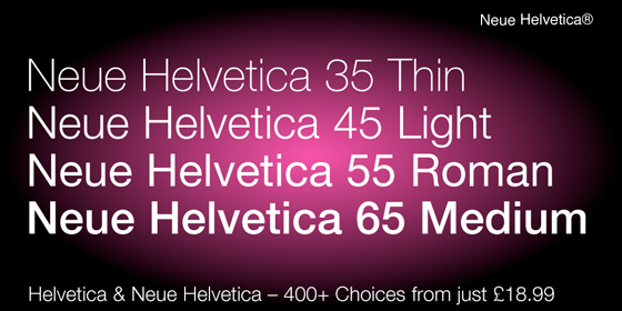 helvetica neue light buy