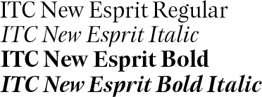 ITC New Esprit Pro Volume One Weights