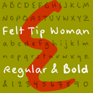 Felt Tip Woman