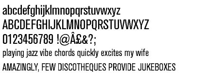 Akzidenz - Grotesk® BQ Condensed