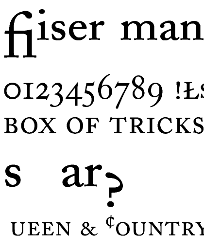 adobe caslon font for