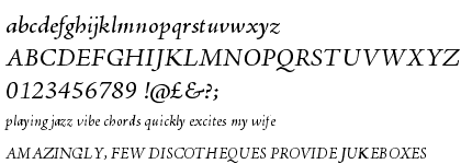 Adobe Jenson&trade; Pro Italic