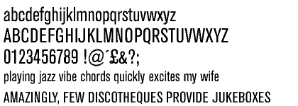 Akzidenz - Grotesk&reg; Condensed