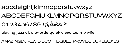 Akzidenz - Grotesk&reg; Pro Extended