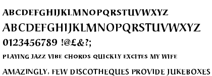 Alcuin URW DisCaps Bold (D)