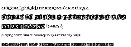 American Uncial Initials Standard (D)