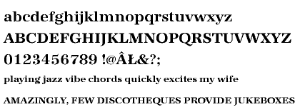 Antiqua URW CE Bold Wide