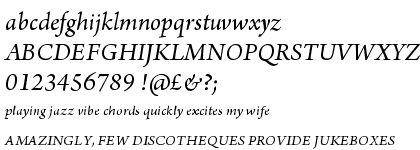 Arno&trade; Pro Italic