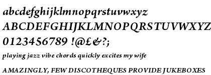 Arno&trade; Pro Semibold Italic SmText