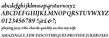 Arno&trade; Pro Semibold Italic Subhead