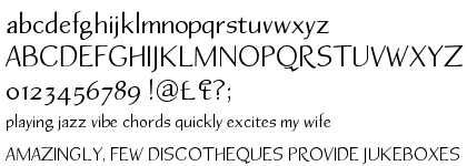 Atlantic Sans OSF Regular 