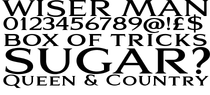 Aviano Serif Bold