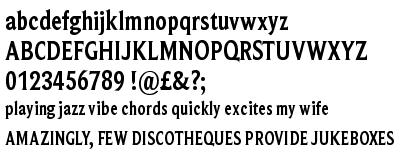 Beaufort Condensed Bold