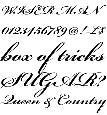 Bickham Script&reg; Pro Semibold