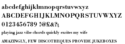 Bodoni Antiqua Demi Bold