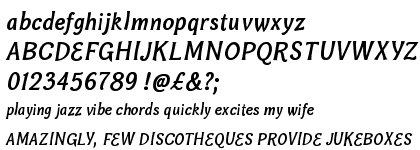 Bonobo Bold Italic