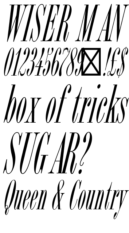 Bordeaux&trade; Italic